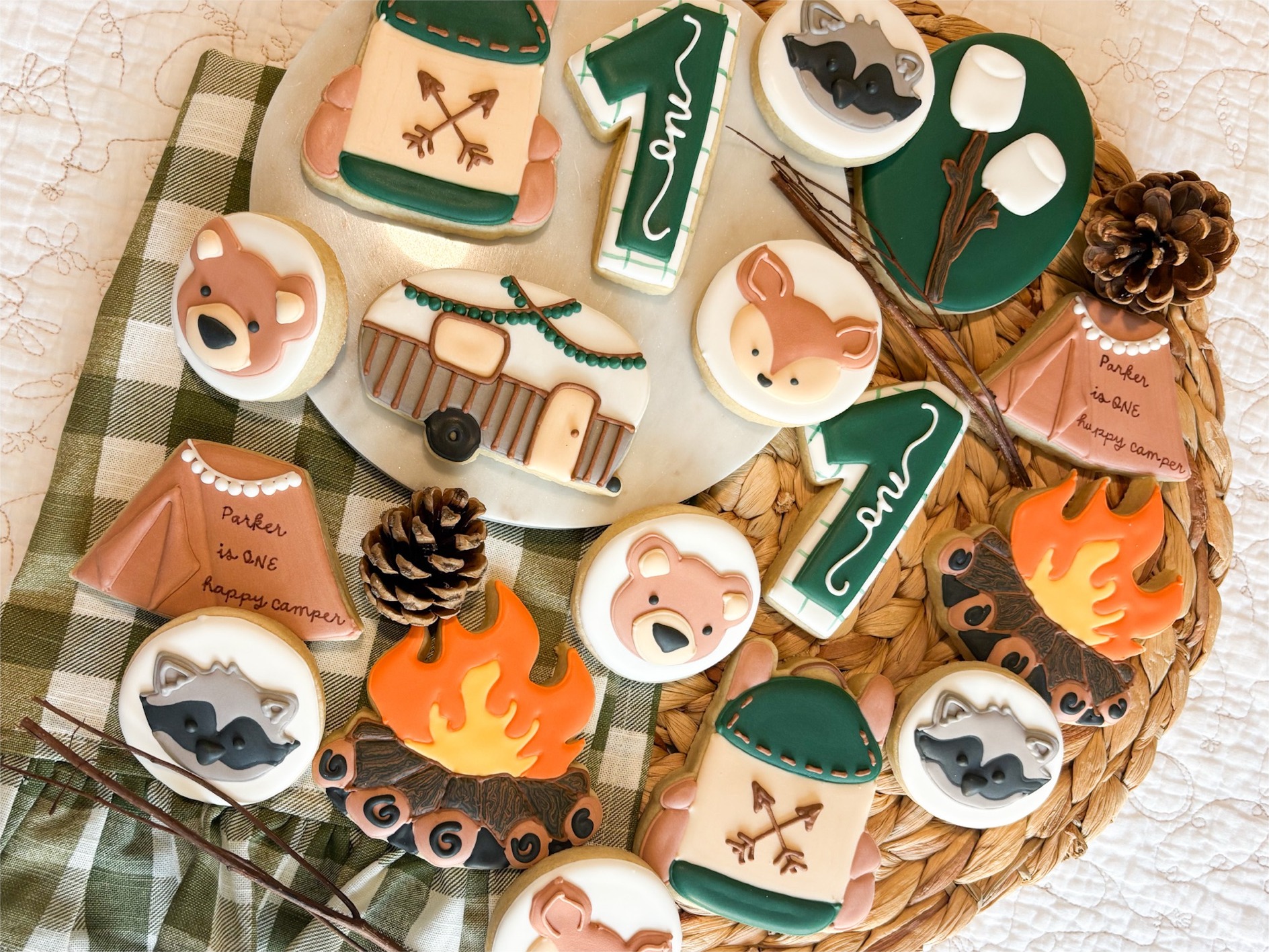Woodland First Birthday