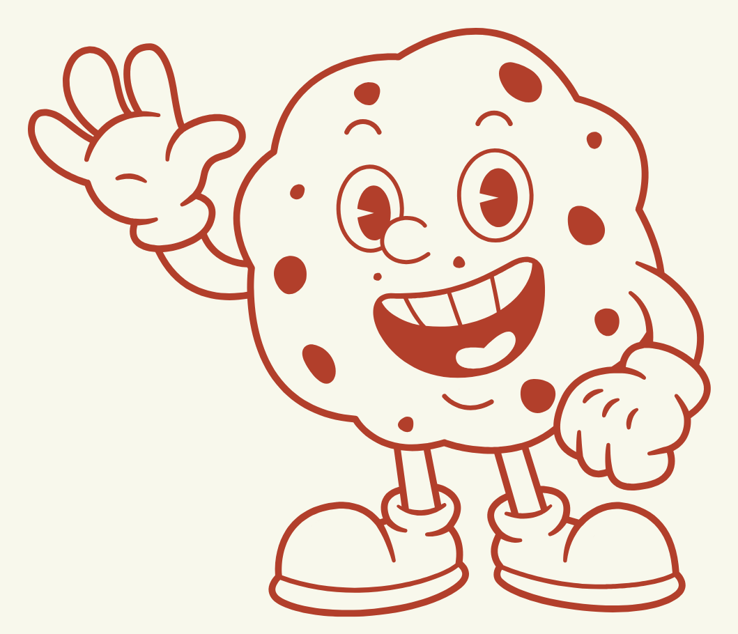 JP Supreme cookie mascot